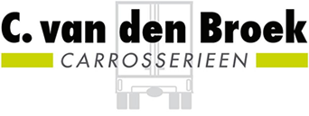 Het logo van C. van den Broek Carroserieeen